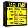 Taxi Fare, New York-Tosh-Framed Stretched Canvas