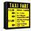 Taxi Fare, New York-Tosh-Framed Stretched Canvas