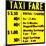 Taxi Fare, New York-Tosh-Mounted Art Print