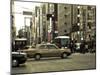 Taxi in Ginza, Tokyo, Japan-Jon Arnold-Mounted Photographic Print