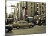 Taxi in Ginza, Tokyo, Japan-Jon Arnold-Mounted Photographic Print