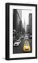 Taxi in Manhattan, NYC-Vadim Ratsenskiy-Framed Giclee Print