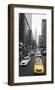 Taxi in Manhattan, NYC-Vadim Ratsenskiy-Framed Giclee Print