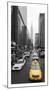 Taxi in Manhattan, NYC-Vadim Ratsenskiy-Mounted Giclee Print