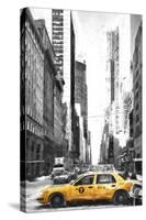 Taxi in New York-Philippe Hugonnard-Stretched Canvas