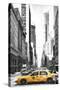 Taxi in New York-Philippe Hugonnard-Stretched Canvas