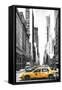 Taxi in New York-Philippe Hugonnard-Framed Stretched Canvas