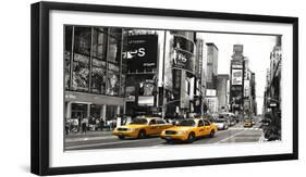 Taxi in Times Square, NYC-null-Framed Giclee Print