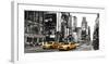 Taxi in Times Square, NYC-null-Framed Giclee Print