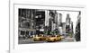 Taxi in Times Square, NYC-null-Framed Giclee Print