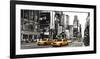 Taxi in Times Square, NYC-null-Framed Giclee Print