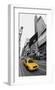 Taxi in Times Square, NYC-Vadim Ratsenskiy-Framed Giclee Print