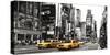 Taxi in Times Square, NYC-null-Stretched Canvas