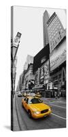 Taxi in Times Square, NYC-Vadim Ratsenskiy-Stretched Canvas