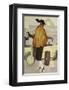 Taxi Lady-Graham Reynold-Framed Art Print