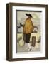 Taxi Lady-Graham Reynold-Framed Art Print