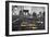 Taxi on Brooklyn Bridge, NYC-null-Framed Giclee Print