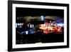 Taxi Ride on a Rainy Evening-Stefano Amantini-Framed Photographic Print