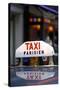 Taxi Sign, Paris, France, Europe-Neil Farrin-Stretched Canvas