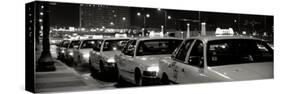 Taxi Stand, Chicago, Illinois, USA-null-Stretched Canvas