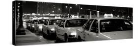 Taxi Stand, Chicago, Illinois, USA-null-Stretched Canvas