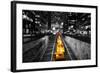 Taxi Timelapse NYC-null-Framed Photo