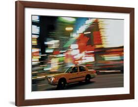 Taxi Trip-Cesano Boscone-Framed Art Print