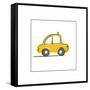 Taxi-null-Framed Stretched Canvas