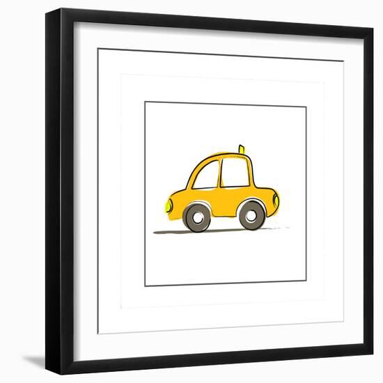 Taxi-null-Framed Premium Giclee Print