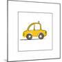 Taxi-null-Mounted Premium Giclee Print