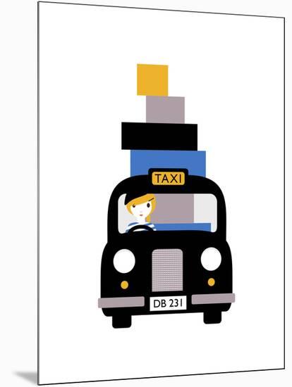 Taxi-Dicky Bird-Mounted Premium Giclee Print