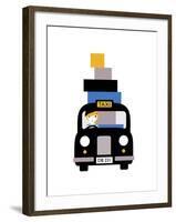 Taxi-Dicky Bird-Framed Giclee Print