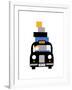 Taxi-Dicky Bird-Framed Giclee Print