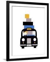 Taxi-Dicky Bird-Framed Giclee Print