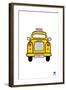 Taxi-Jane Foster-Framed Art Print