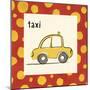 Taxi-null-Mounted Giclee Print
