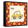 Taxi-null-Framed Stretched Canvas