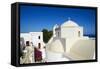 Taxiarques Monastery, Serifos Island, Cyclades, Greek Islands, Greece, Europe-Tuul-Framed Stretched Canvas