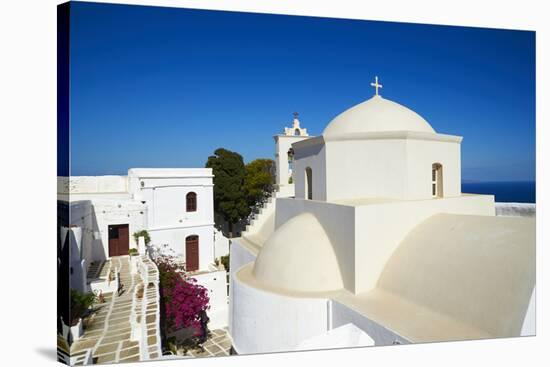 Taxiarques Monastery, Serifos Island, Cyclades, Greek Islands, Greece, Europe-Tuul-Stretched Canvas