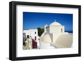 Taxiarques Monastery, Serifos Island, Cyclades, Greek Islands, Greece, Europe-Tuul-Framed Photographic Print