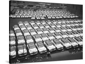 Taxicabs of Striking Cab Drivers-null-Stretched Canvas