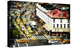 Taxis Diner-Philippe Hugonnard-Stretched Canvas