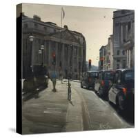 Taxis in the City, 2018-Tom Hughes-Stretched Canvas