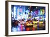 Taxis Night - In the Style of Oil Painting-Philippe Hugonnard-Framed Giclee Print