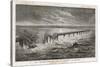 Tay Bridge Bridge Collapses During a Storm with Disastrous Consequences-Henri Meyer-Stretched Canvas