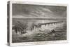 Tay Bridge Bridge Collapses During a Storm with Disastrous Consequences-Henri Meyer-Stretched Canvas