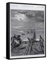 Tay Bridge Disaster, Scotland, 28 December 1879-Frank Dadd-Framed Stretched Canvas