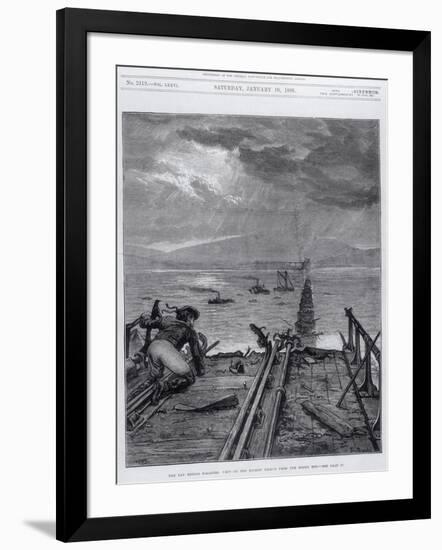 Tay Bridge Disaster, Scotland, 28 December 1879-Frank Dadd-Framed Giclee Print