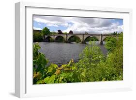 Tay Bridge, Dunkeld, Perthshire, Scotland-Peter Thompson-Framed Photographic Print