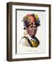 Tayadaneega: Chieftain of One of the Pacific Islands-null-Framed Giclee Print